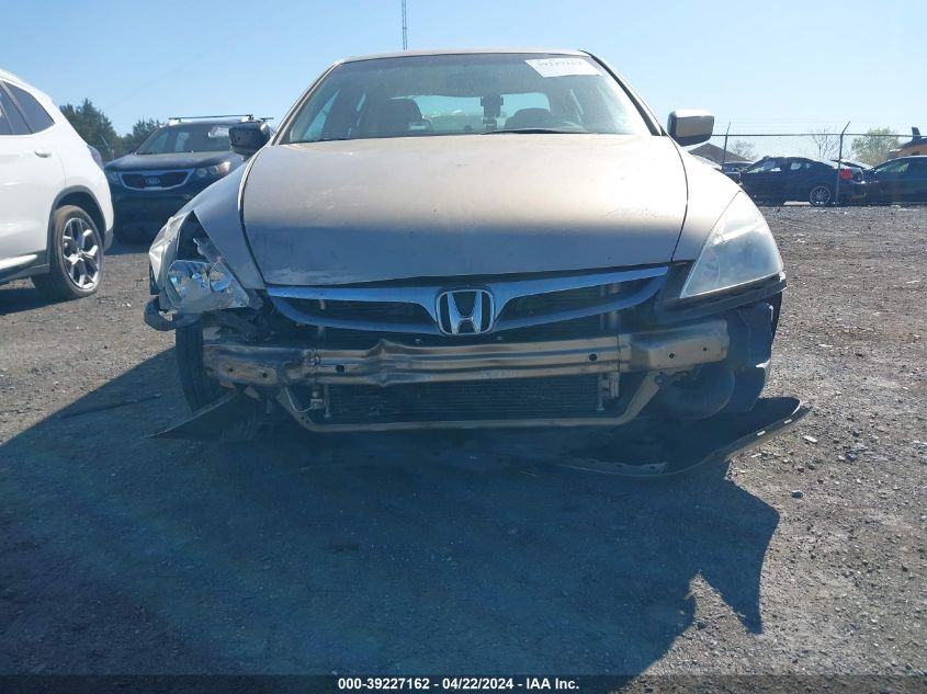 2006 Honda Accord 2.4 Lx VIN: 1HGCM56476A002034 Lot: 43273694