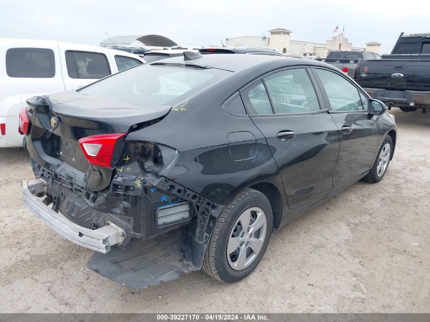 2018 Chevrolet Cruze Ls Auto VIN: 1G1BC5SM2J7139917 Lot: 39227170