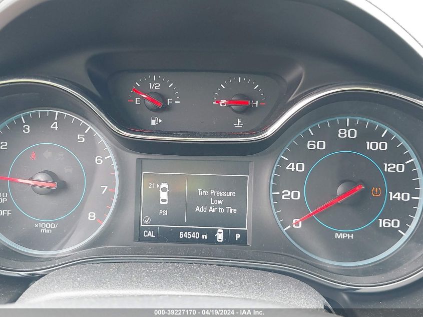 2018 Chevrolet Cruze Ls Auto VIN: 1G1BC5SM2J7139917 Lot: 39227170