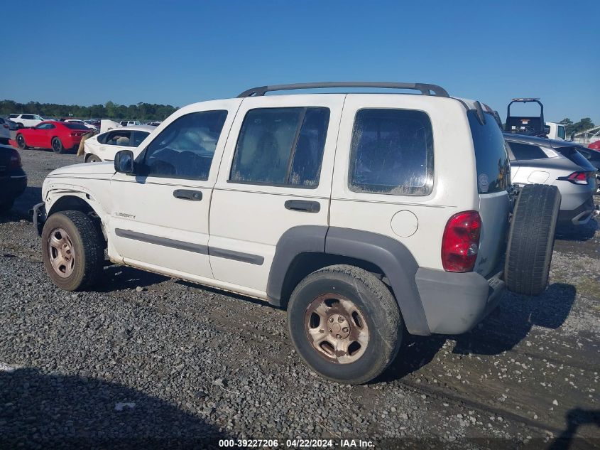 2004 Jeep Liberty Sport VIN: 1J4GK48K84W199110 Lot: 45019824