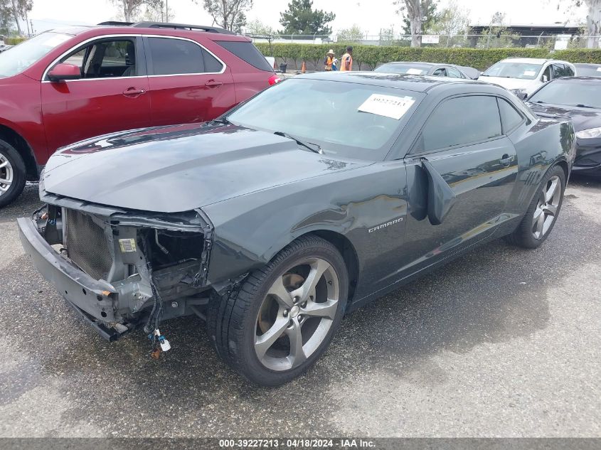 2014 Chevrolet Camaro 2Lt VIN: 2G1FC1E33E9247089 Lot: 39227213