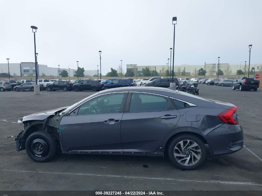 2018 Honda Civic Ex VIN: 2HGFC2F71JH552204 Lot: 39227245