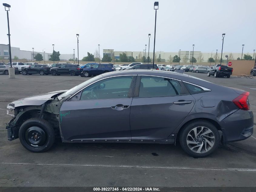 2018 Honda Civic Ex VIN: 2HGFC2F71JH552204 Lot: 39227245