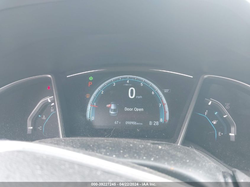 2018 Honda Civic Ex VIN: 2HGFC2F71JH552204 Lot: 39227245