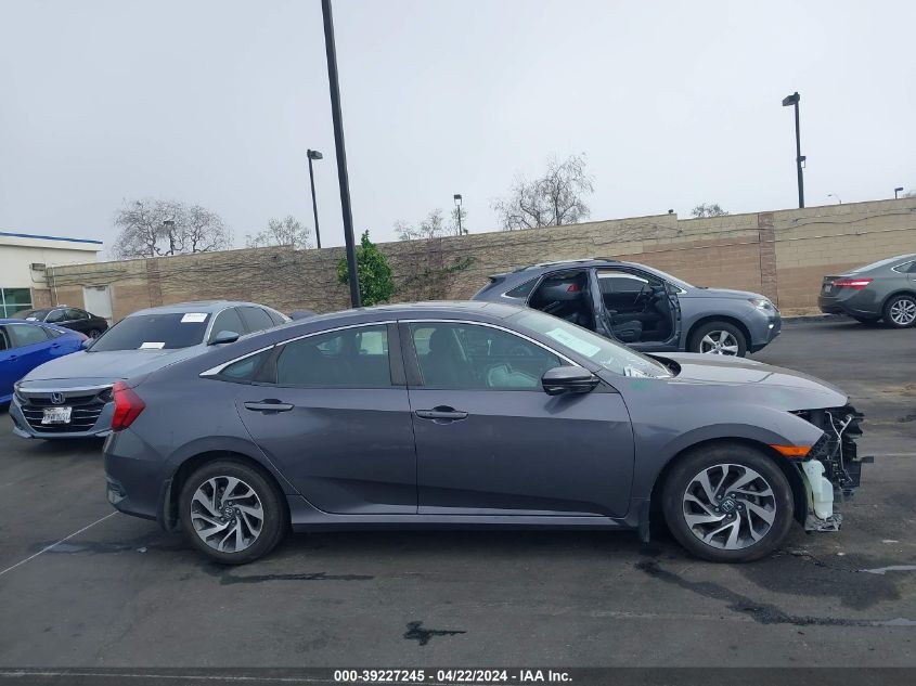 2018 Honda Civic Ex VIN: 2HGFC2F71JH552204 Lot: 39227245