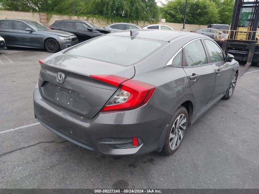 2018 Honda Civic Ex VIN: 2HGFC2F71JH552204 Lot: 51370244