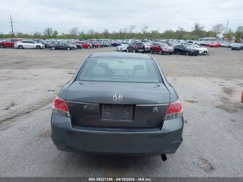 2009 Honda Accord 2.4 Lx VIN: 1HGCP26319A078382 Lot: 39227246