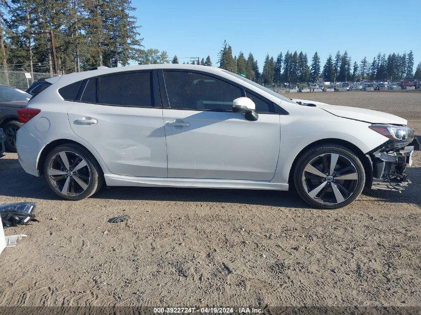 2018 Subaru Impreza 2.0I Sport VIN: 4S3GTAM66J3738542 Lot: 39227247