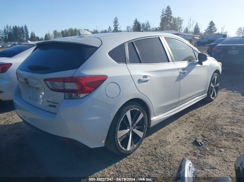 2018 Subaru Impreza 2.0I Sport VIN: 4S3GTAM66J3738542 Lot: 39227247