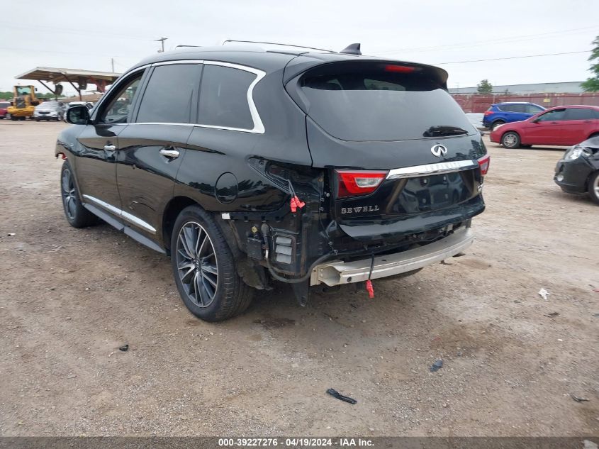 2017 Infiniti Qx60 VIN: 5N1DL0MN1HC553809 Lot: 39227276