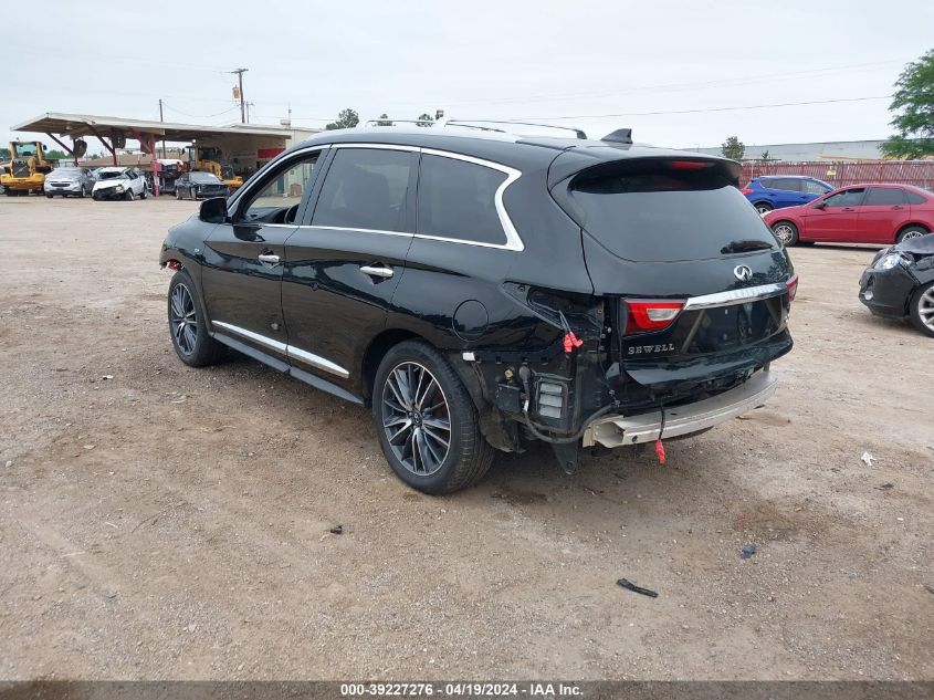 2017 Infiniti Qx60 VIN: 5N1DL0MN1HC553809 Lot: 39227276