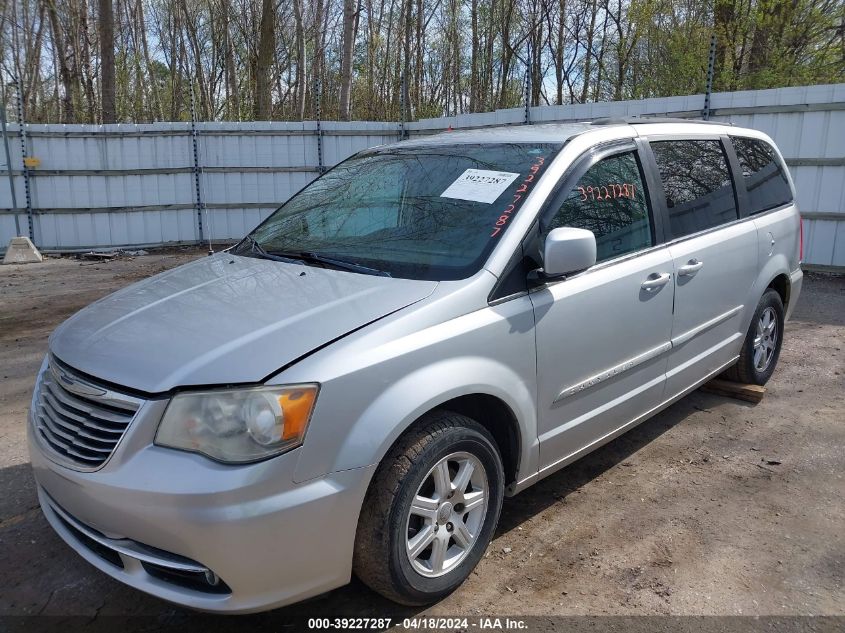 2012 Chrysler Town & Country Touring VIN: 2C4RC1BG4CR299789 Lot: 39227287