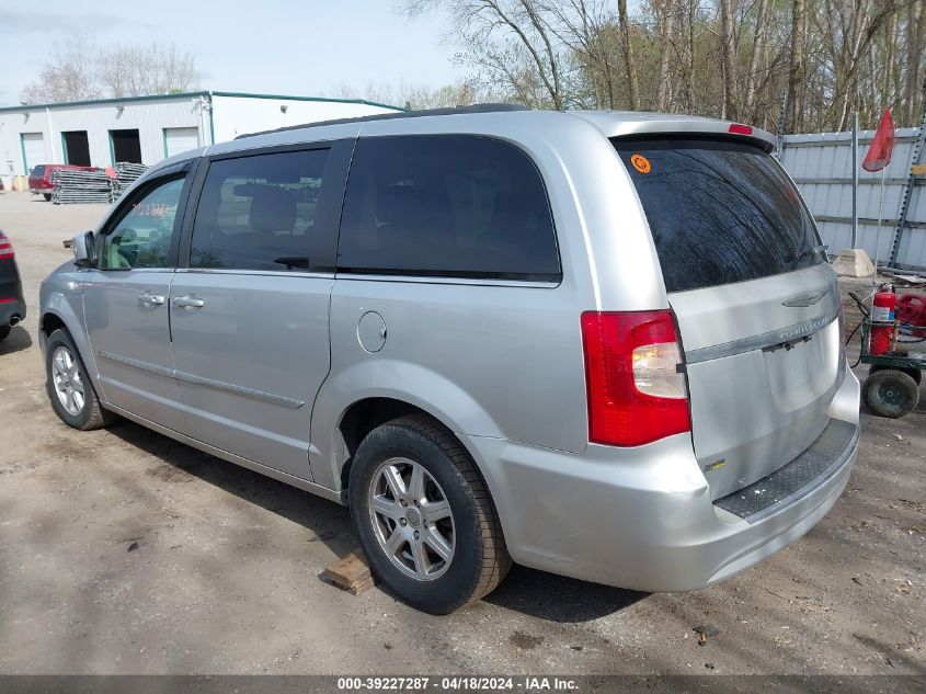 2012 Chrysler Town & Country Touring VIN: 2C4RC1BG4CR299789 Lot: 39227287