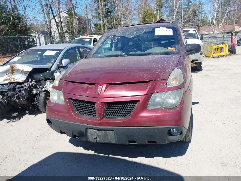 2003 Pontiac Aztek VIN: 3G7DA03E23S518242 Lot: 39227328