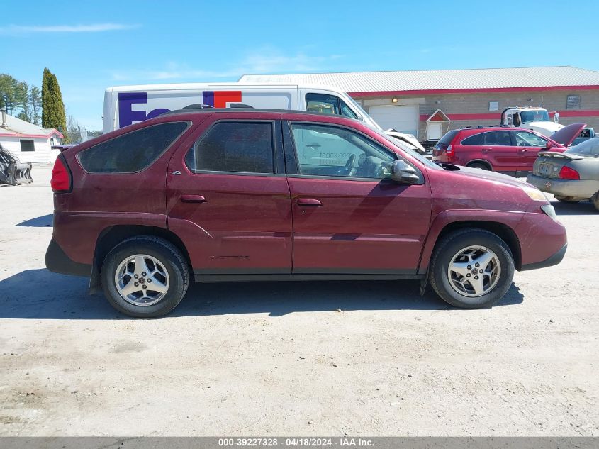 2003 Pontiac Aztek VIN: 3G7DA03E23S518242 Lot: 39227328