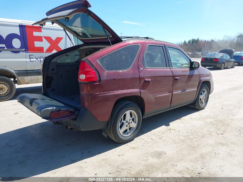 2003 Pontiac Aztek VIN: 3G7DA03E23S518242 Lot: 39227328