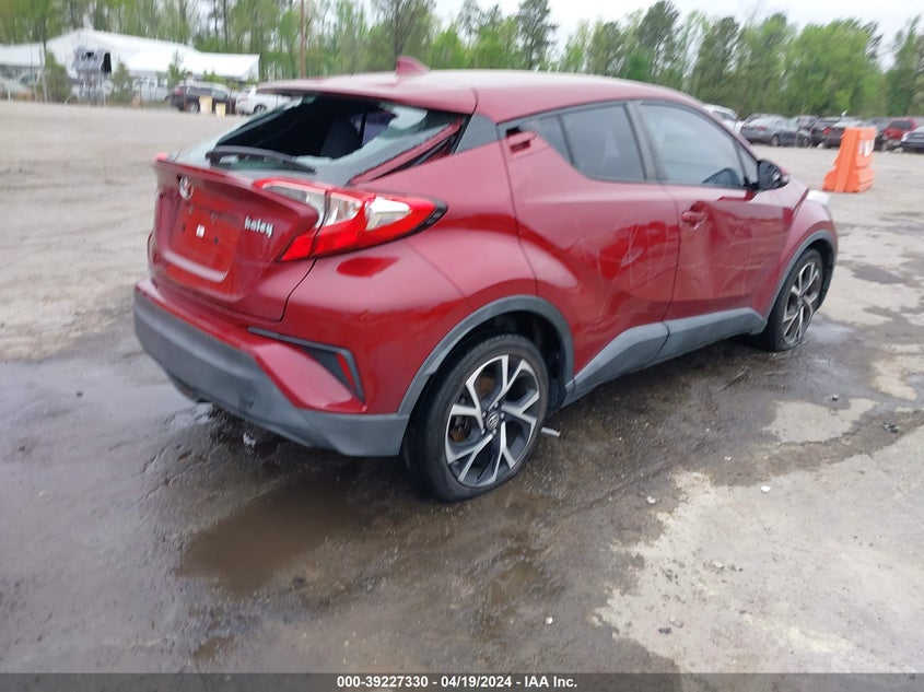 2018 Toyota C-Hr Xle VIN: NMTKHMBX4JR040324 Lot: 39227330