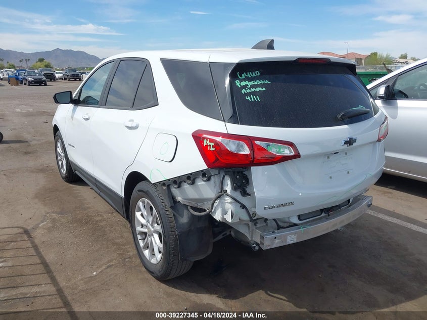 VIN 3GNAXHEV0LS620855 2020 CHEVROLET EQUINOX LS