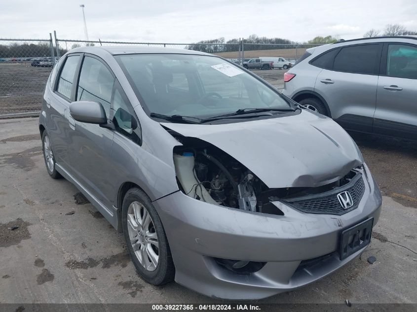 2009 Honda Fit Sport VIN: JHMGE88409S010338 Lot: 39227365