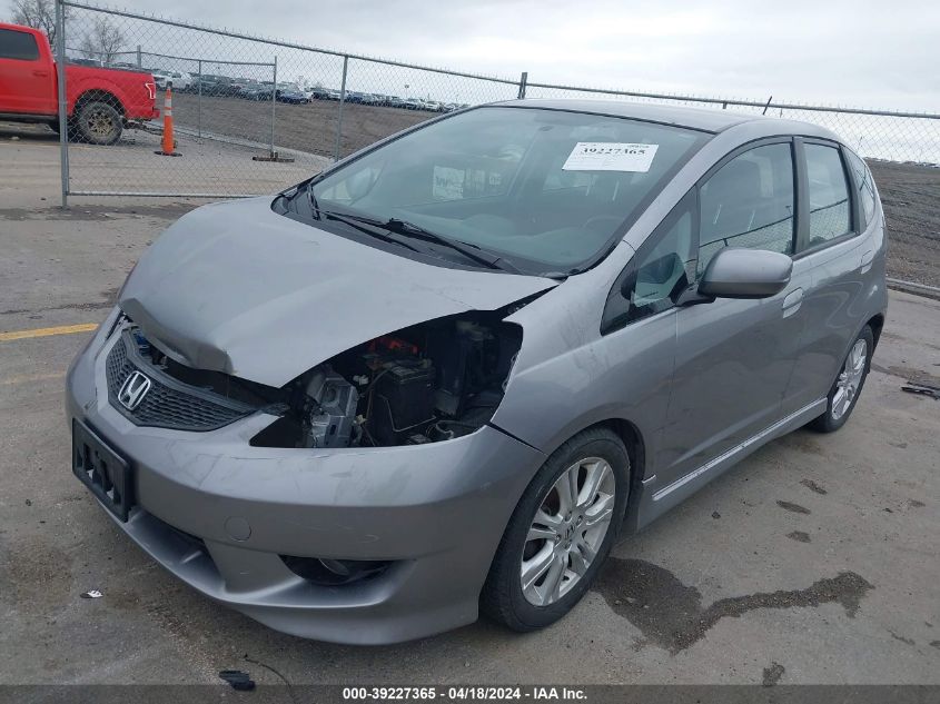 2009 Honda Fit Sport VIN: JHMGE88409S010338 Lot: 39227365