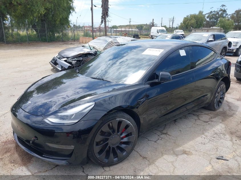 2023 TESLA MODEL 3 - 5YJ3E1EC0PF595628