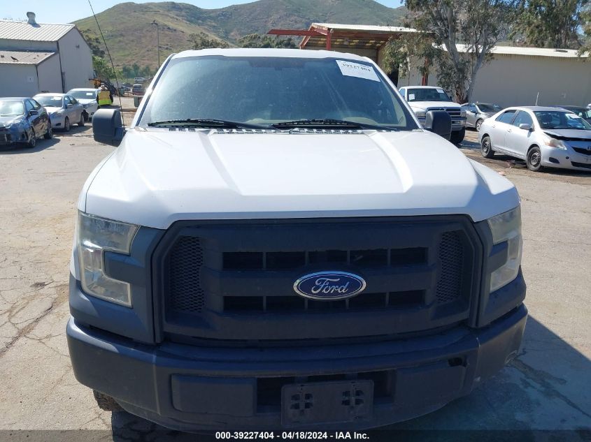 2016 Ford F-150 Xl VIN: 1FTEX1CP3GKF33572 Lot: 39227404