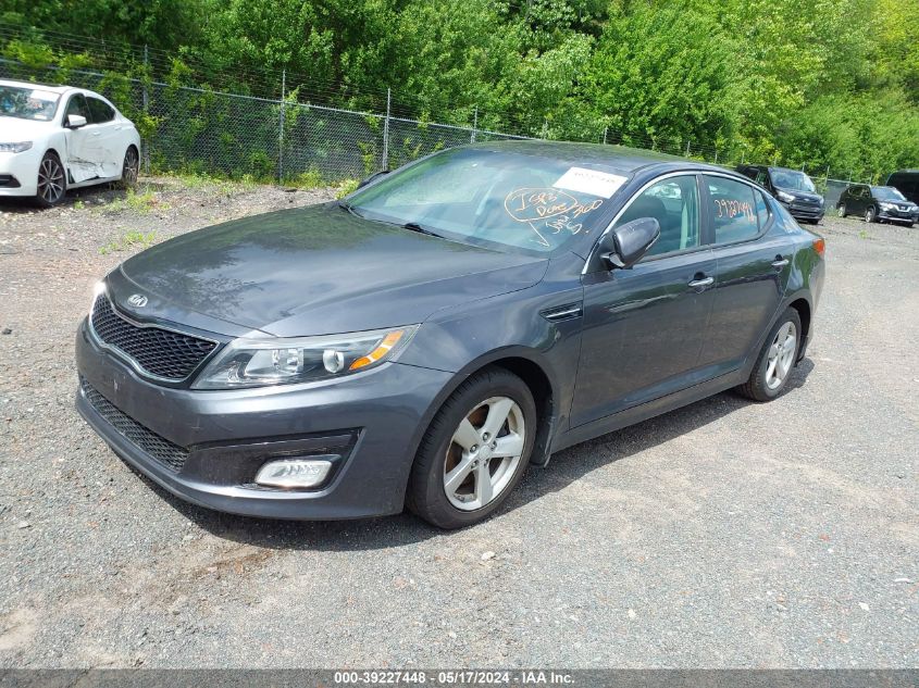 2015 Kia Optima Lx VIN: 5XXGM4A74FG451123 Lot: 39227448