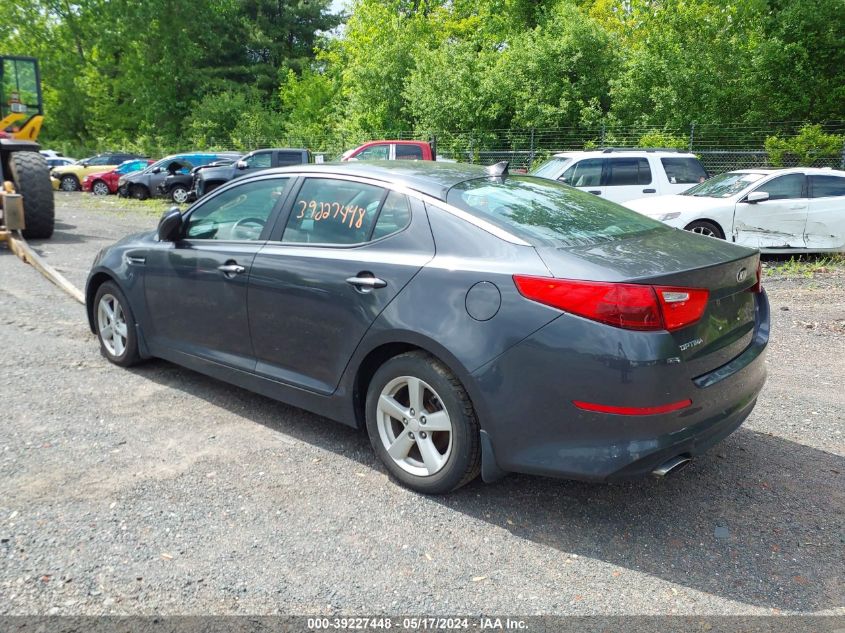 2015 Kia Optima Lx VIN: 5XXGM4A74FG451123 Lot: 39227448
