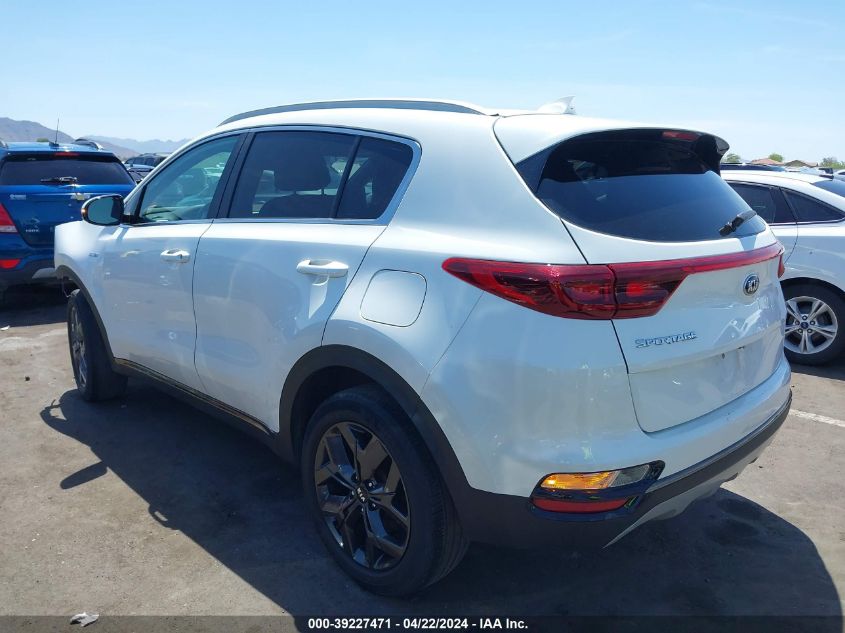 2021 Kia Sportage S VIN: KNDP6CAC8M7936047 Lot: 50549464