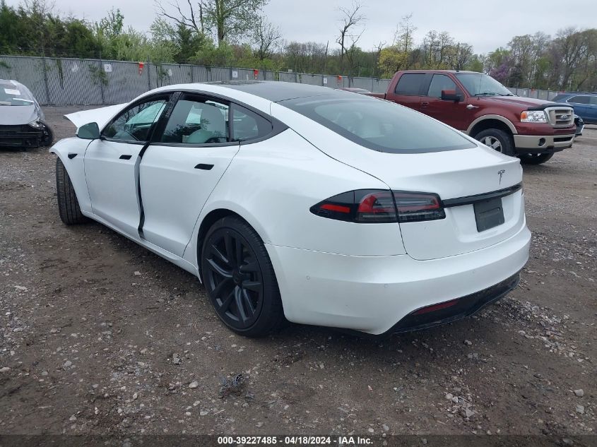 2023 Tesla Model S VIN: 5YJSA1E59PF501318 Lot: 39227485