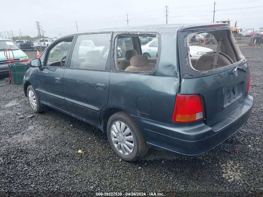 1997 Honda Odyssey Lx VIN: JHMRA1867VC009351 Lot: 39227539