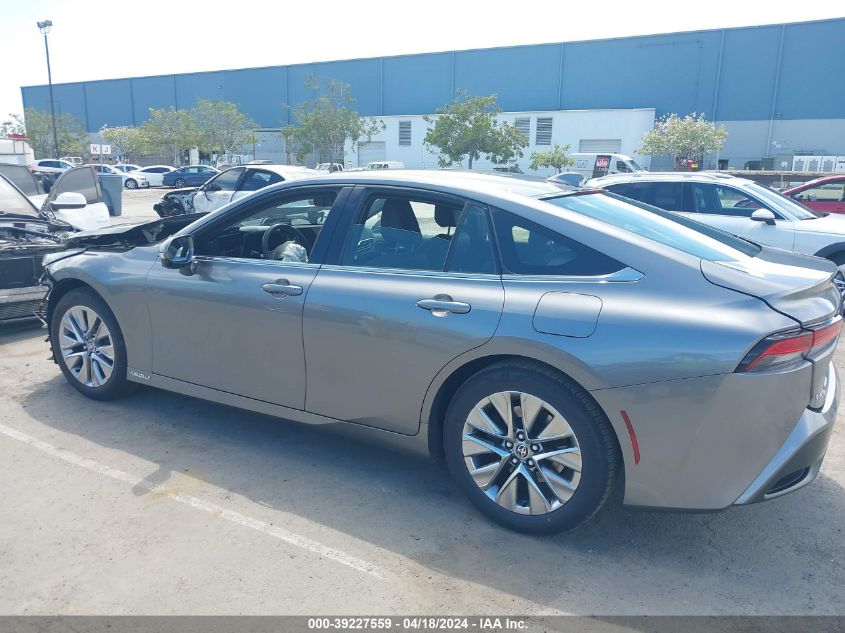 2023 Toyota Mirai Xle VIN: JTDAAAAA4PA010470 Lot: 39227559