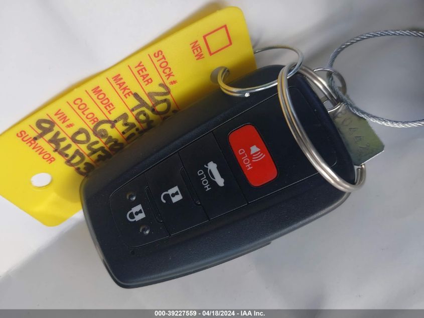 2023 Toyota Mirai Xle VIN: JTDAAAAA4PA010470 Lot: 39227559