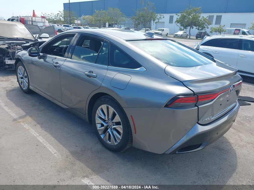 2023 Toyota Mirai Xle VIN: JTDAAAAA4PA010470 Lot: 39227559
