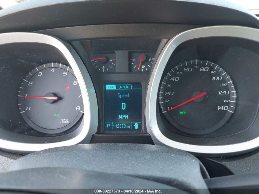 2014 Chevrolet Equinox 1Lt VIN: 2GNFLFEK5E6260320 Lot: 39227573