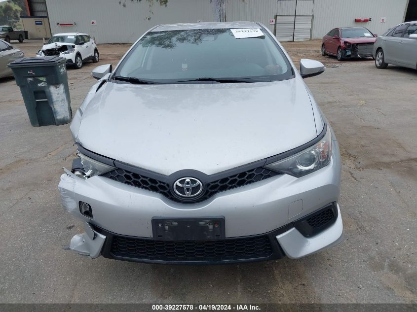 2017 Toyota Corolla Im VIN: JTNKARJE0HJ527929 Lot: 39227578