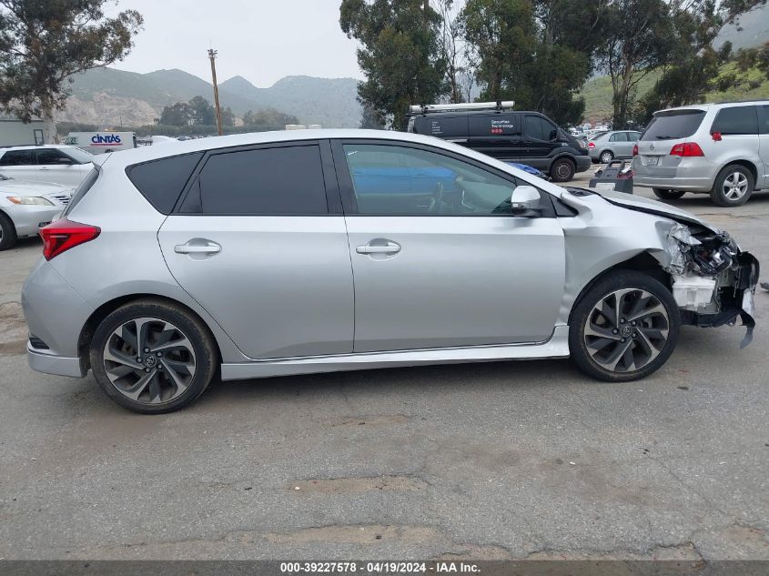 2017 Toyota Corolla Im VIN: JTNKARJE0HJ527929 Lot: 39227578