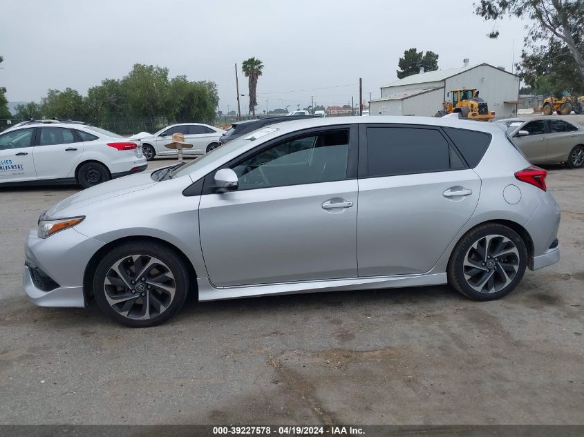 2017 Toyota Corolla Im VIN: JTNKARJE0HJ527929 Lot: 39227578