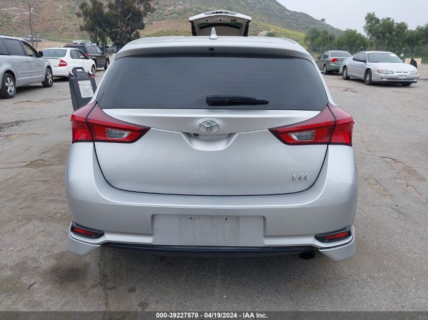 2017 Toyota Corolla Im VIN: JTNKARJE0HJ527929 Lot: 39227578