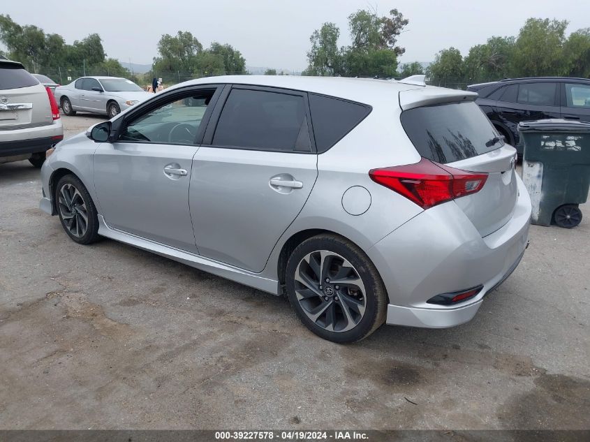 2017 Toyota Corolla Im VIN: JTNKARJE0HJ527929 Lot: 39227578