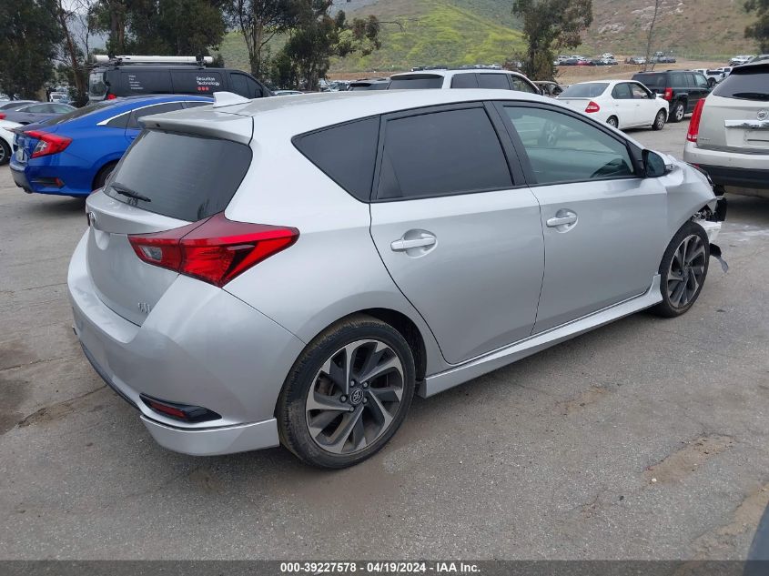 2017 Toyota Corolla Im VIN: JTNKARJE0HJ527929 Lot: 39227578