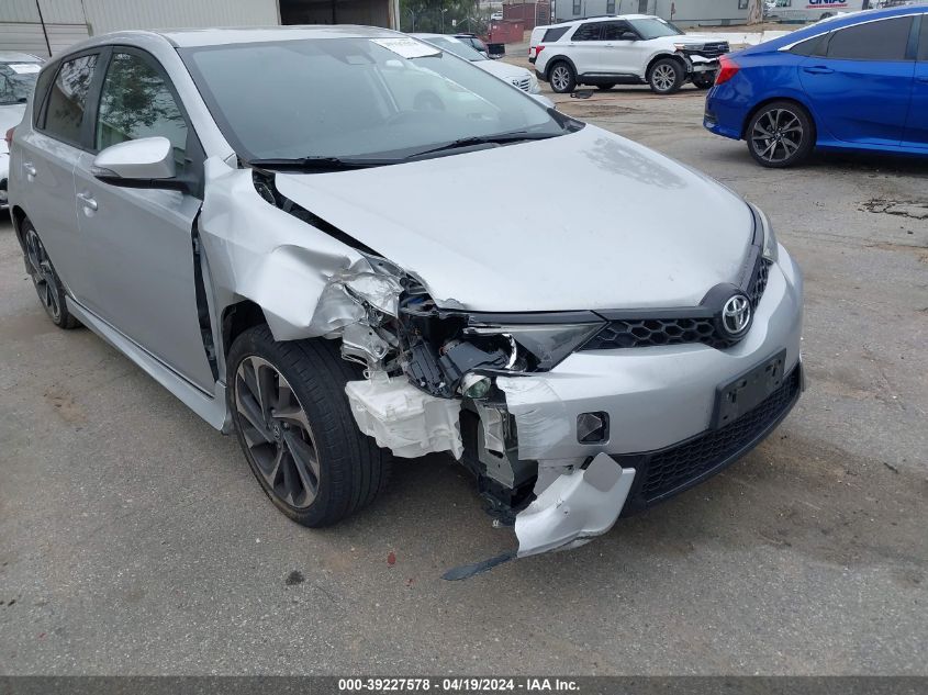 2017 Toyota Corolla Im VIN: JTNKARJE0HJ527929 Lot: 39227578