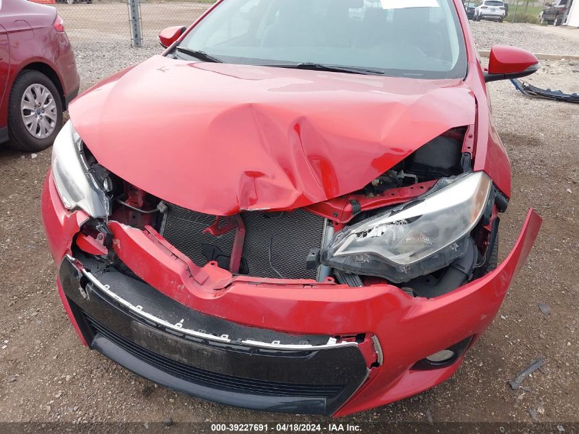 2015 Toyota Corolla S Plus VIN: 2T1BURHE3FC389300 Lot: 39227691