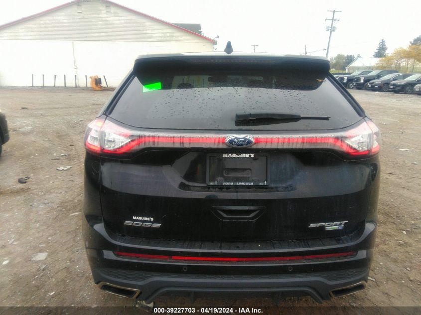 2017 Ford Edge Sport VIN: 2FMPK4AP1HBB50491 Lot: 39256244