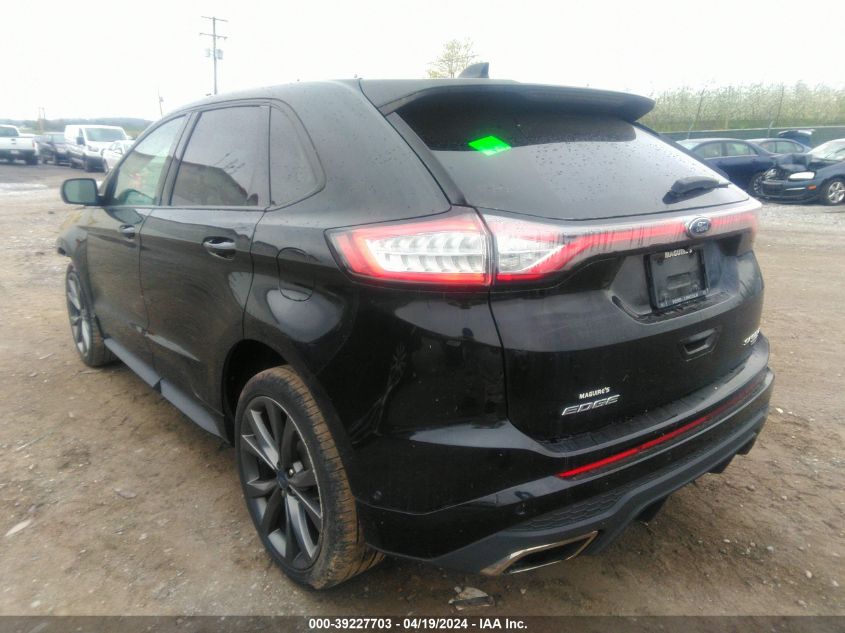 2017 Ford Edge Sport VIN: 2FMPK4AP1HBB50491 Lot: 39256244