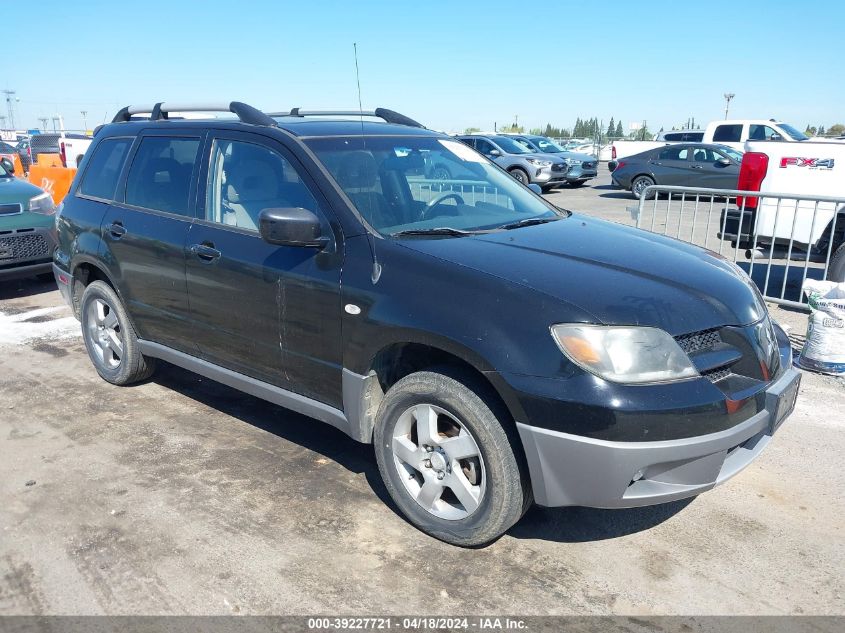 2003 Mitsubishi Outlander Xls VIN: JA4LX41GX3U024776 Lot: 39227721