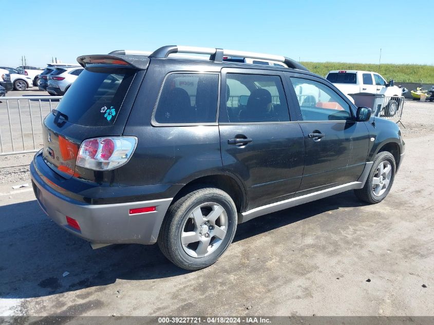 2003 Mitsubishi Outlander Xls VIN: JA4LX41GX3U024776 Lot: 39227721