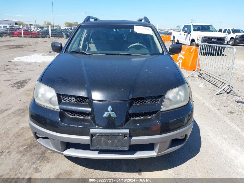 2003 Mitsubishi Outlander Xls VIN: JA4LX41GX3U024776 Lot: 39227721