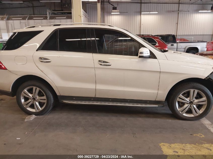 2014 Mercedes-Benz Ml 350 Bluetec 4Matic VIN: 4JGDA2EB4EA286078 Lot: 39227729