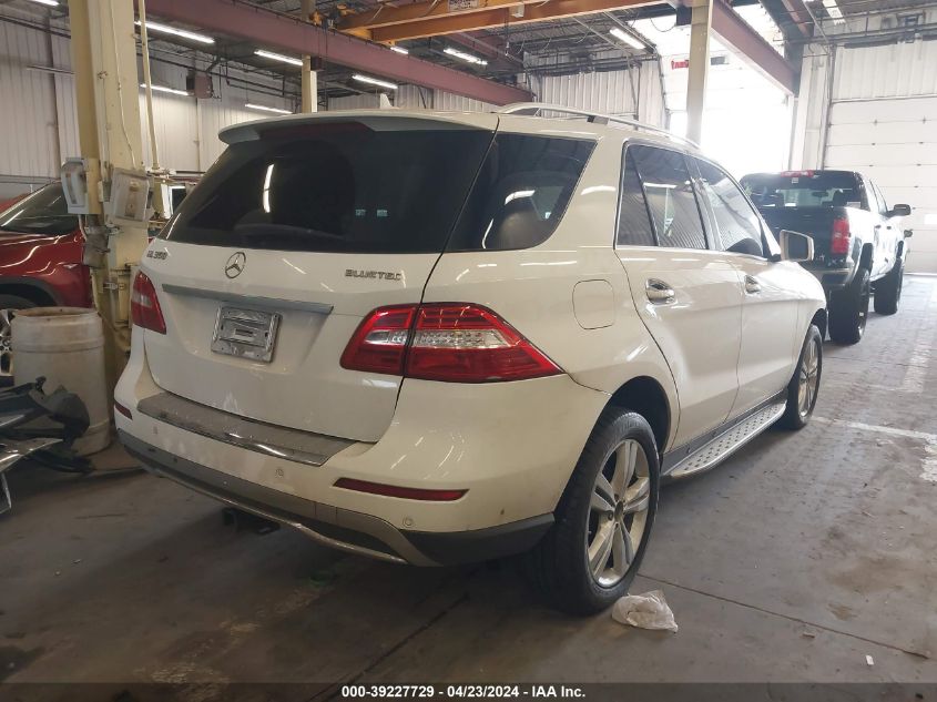 2014 Mercedes-Benz Ml 350 Bluetec 4Matic VIN: 4JGDA2EB4EA286078 Lot: 39227729